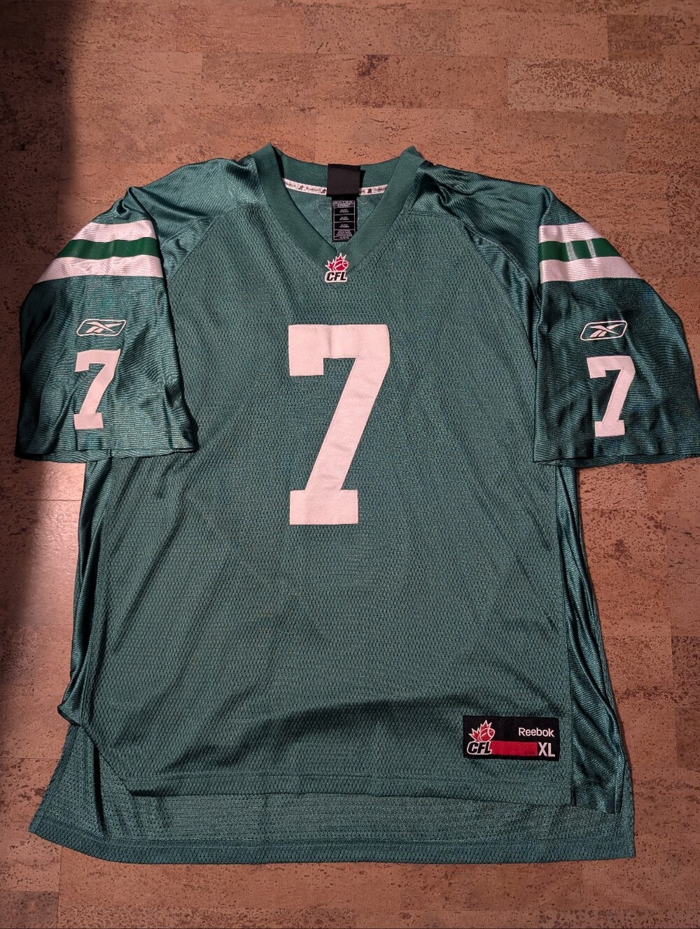 Saskatchewan Roughriders Weston Dressler CFL Men's XL Reebok Jersey